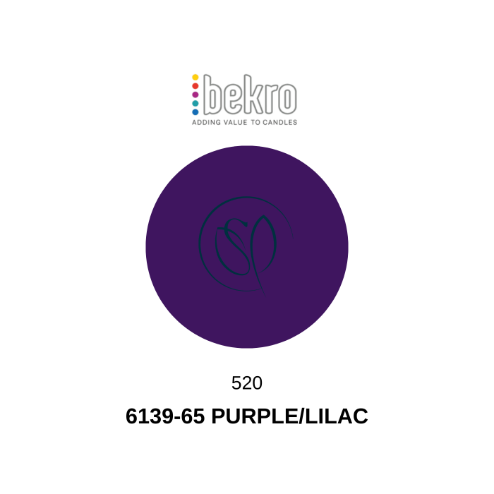 Bekro 6139-65 Purple/Lilac Candle Dye 
