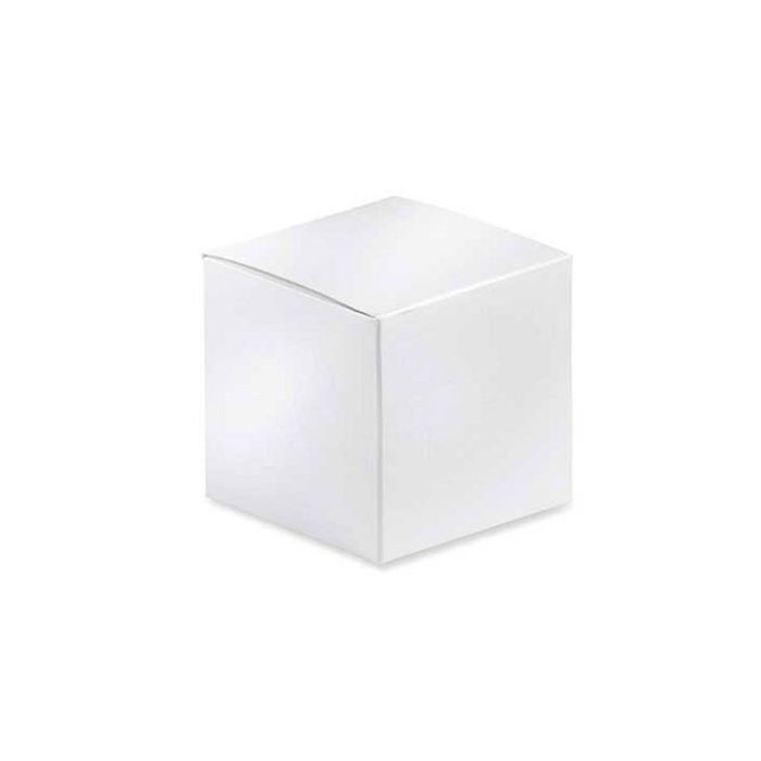white candle box