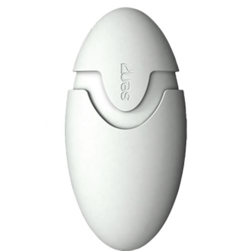 Sen7 Classic Luxury White Rubber Soft Touch Easyfill Atomiser