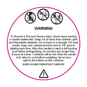 Candle-Warning-Label