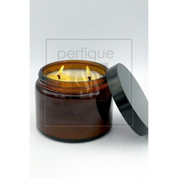 AMBER APOTHECARY CANDLE TRIPLE WICK 500G