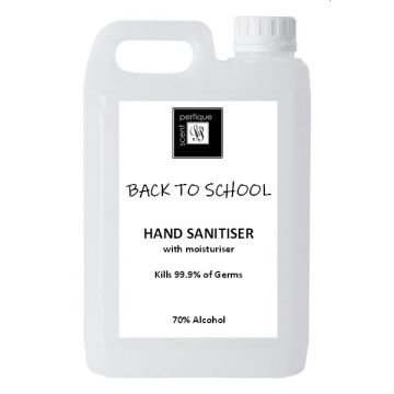 Back to School Hand Sanitiser Gel Bumper Pack 2.5 Litre
