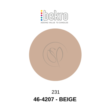 Bekro 46-4207 Beige Candle Dye 10g