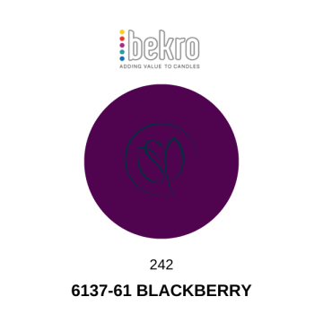 Bekro 6137-61 Blackberry Candle Dye 