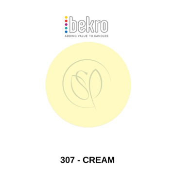 Bekro 307 Cream Candle Dye 10g