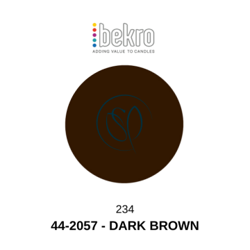 Bekro 44-2057 Dark Brown Candle Dye 10g