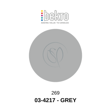 Bekro 03-4217 Grey Candle Dye 