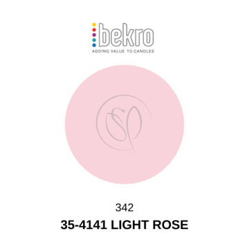 Bekro 35-4141 Rose Candle Dye 