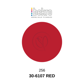 Bekro 30-6107 Red Candle Dye