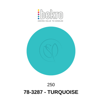 Bekro 78-3287 Turquoise Candle Dye