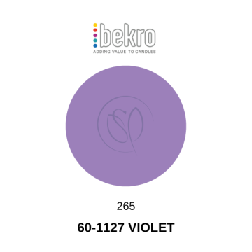 Bekro 60-1127 Violet Candle Dye