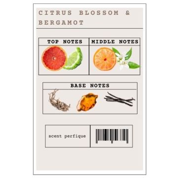 Citrus Blossom & Bergamot CONC Fragrance Oil