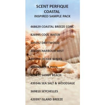 Coastal Fragrance Sample Pack