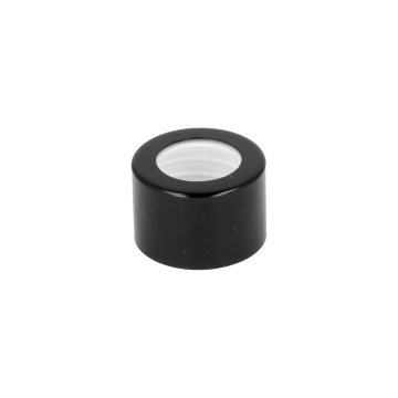 28/410 Gloss Black Metal Shelled Diffuser Cap inc Travel Plug