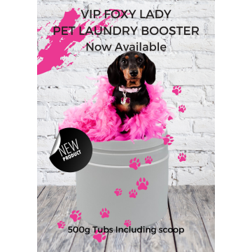 VIP Foxy Lady Pet Laundry Scent Booster - 500g Tubs