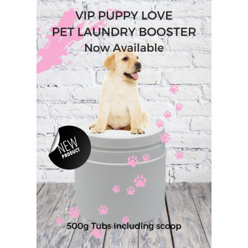 VIP Puppy Love Pet Laundry Scent Booster - 500g Tubs